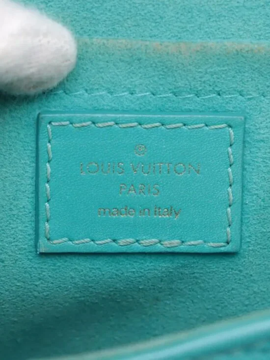 Louis Vuitton New Wave Chain Bag MM Tiffany Blue - Picture 10 of 13